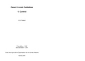 FAO desert locust guidelines control