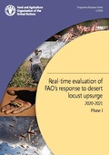 Real-time evaluation of FAO's response to the desert locust upsurge 2020–2021