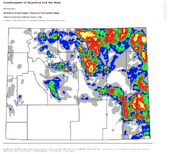 Wyoming Grasshopper Maps