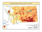 USDA APHIS grasshopper forecasting and survey map collection